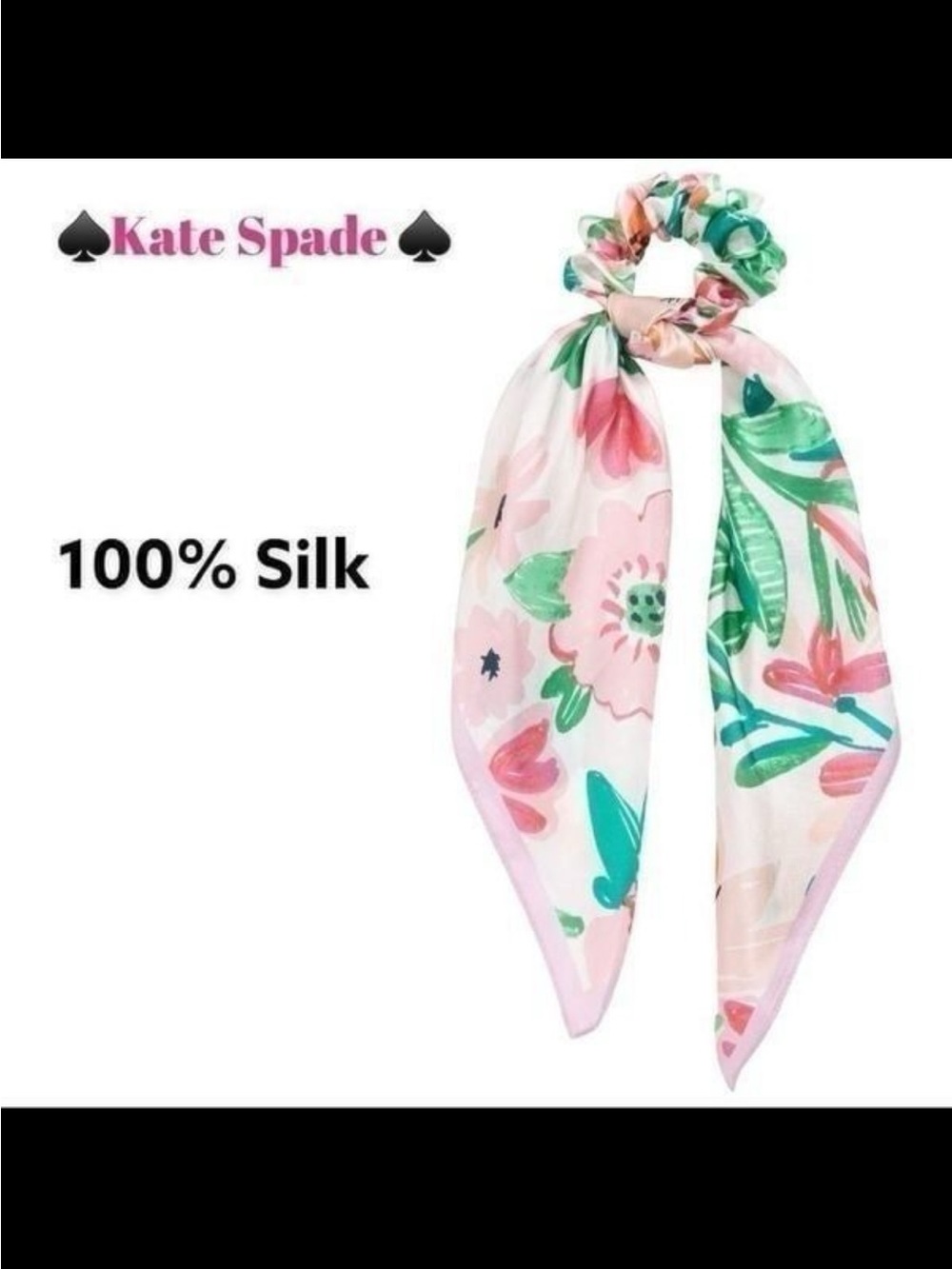 NWT Kate Spade New York Full Bloom Hair Tie